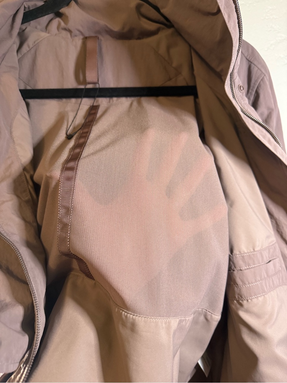 Lululemon Always Effortless Jacket Zip Hooded Mauve - Picture 9 of 11